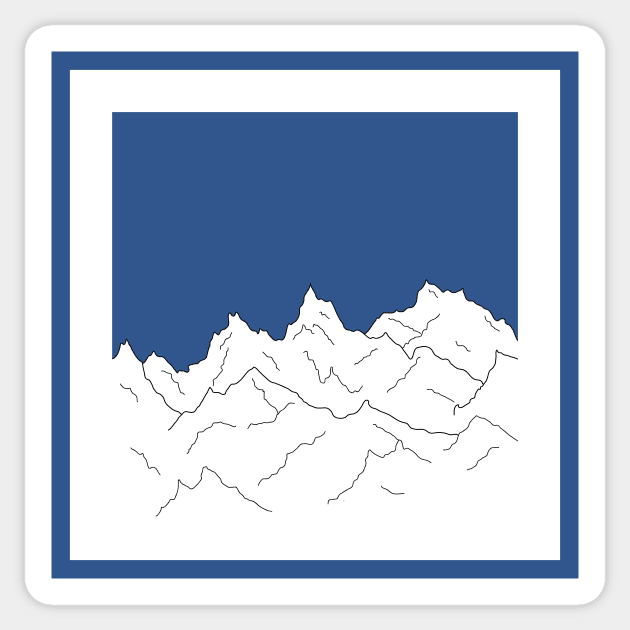 Aesthetic / Tumblr Style / Mountains Sticker by J_FC